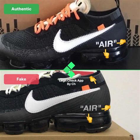 nike off white vapormax fake vs real|nike vapormax flyknit off white.